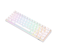 Royal Kludge RK61 RGB Red switch Biała - 1289865 - zdjęcie 2